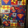 Superman Quilt Blanket Bn14  Quilt